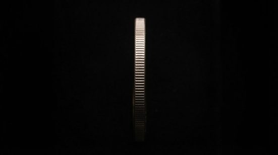 Moneda · fotografía de registro