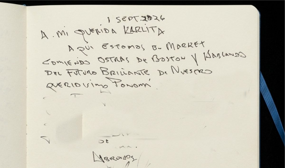 Carta de Ito · fotografía de registro