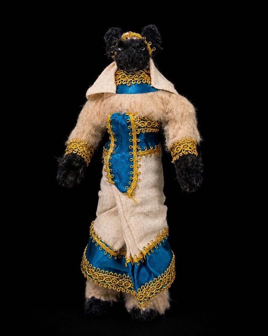 Puppet para animación en stop motion · fotografía de registro